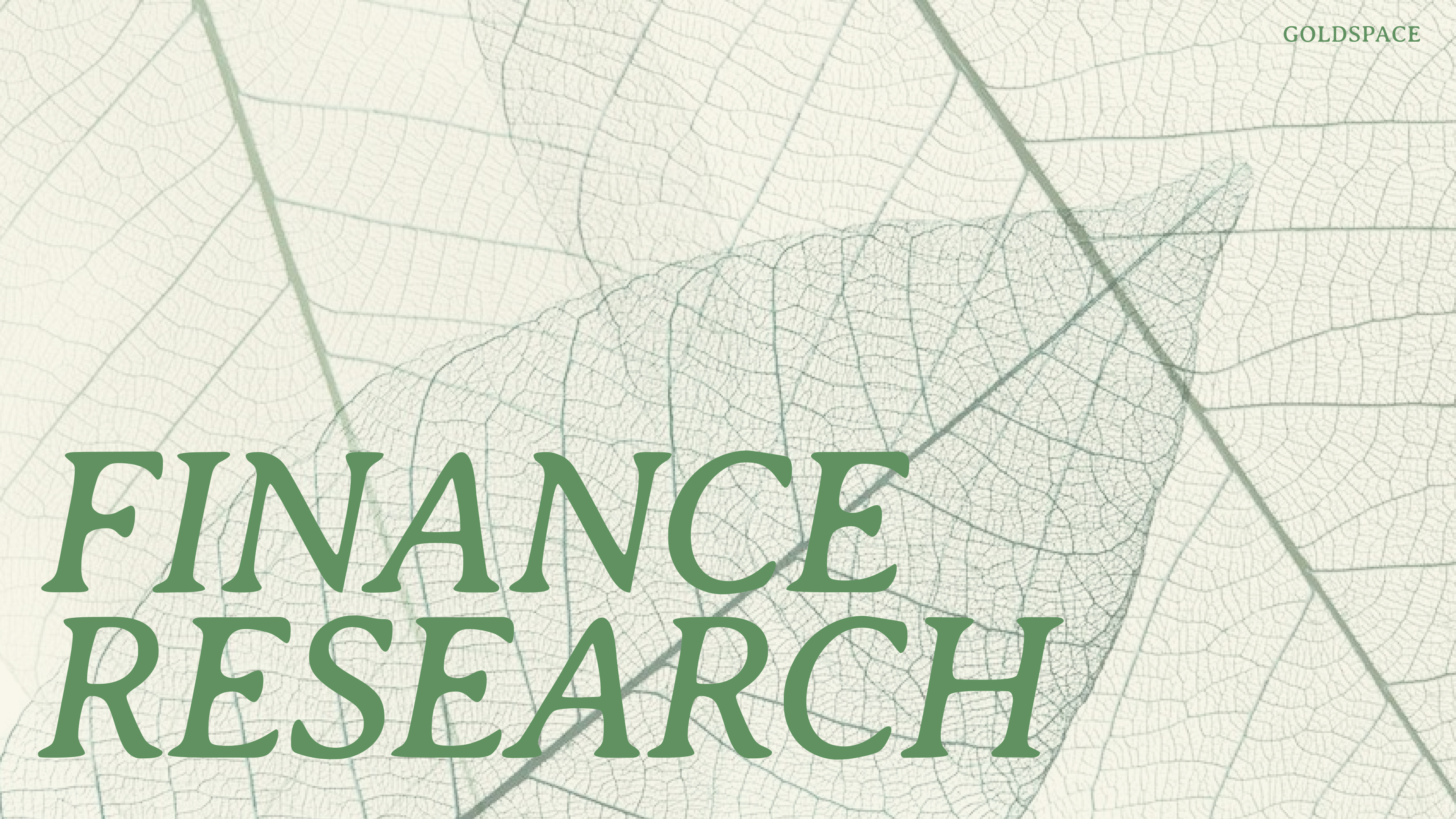 Finance Research